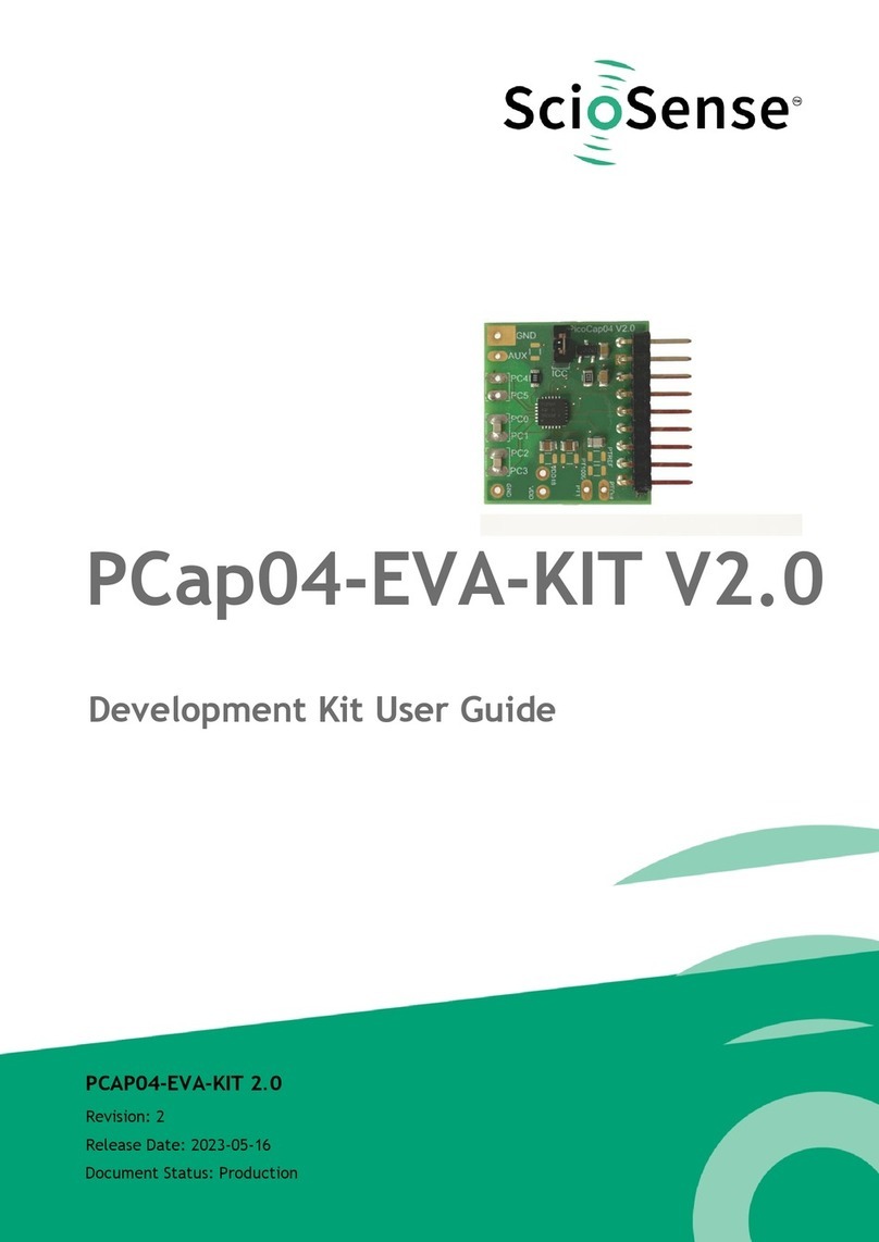 ScioSense PCap04-EVA-KIT V2.0 user guide
