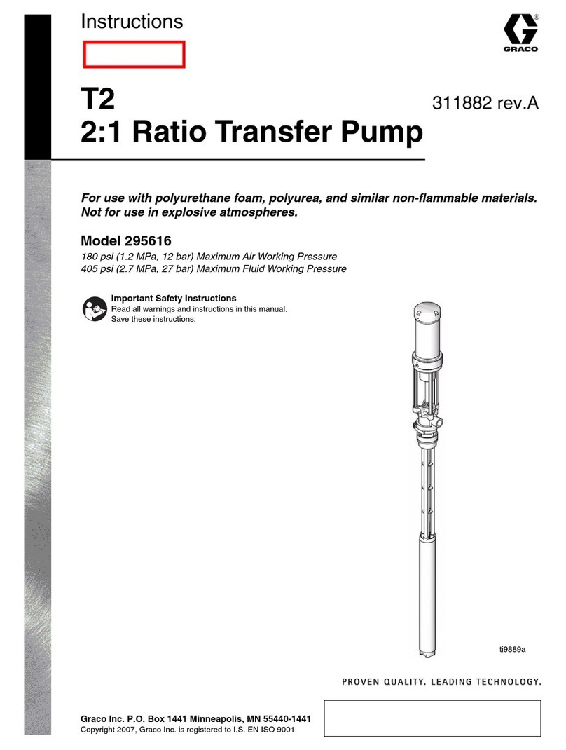 Graco T2 295616 instructions
