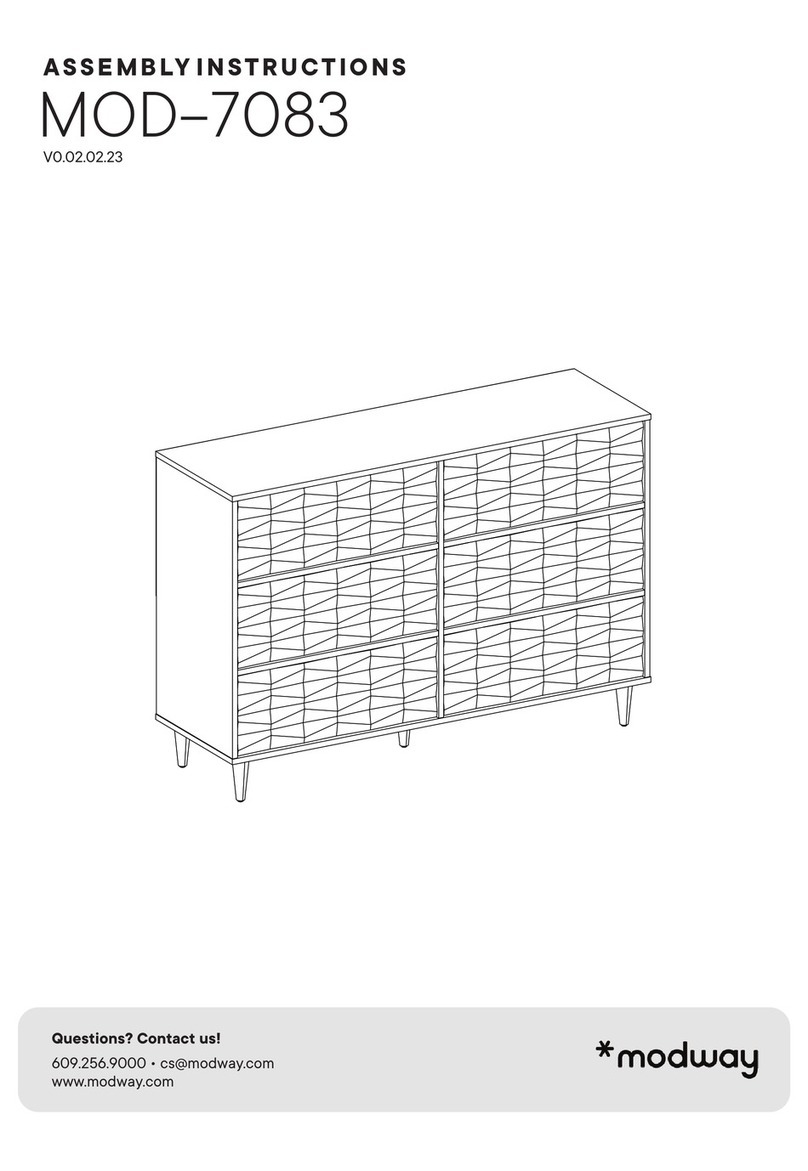 modway Vespera MOD-7083 User manual