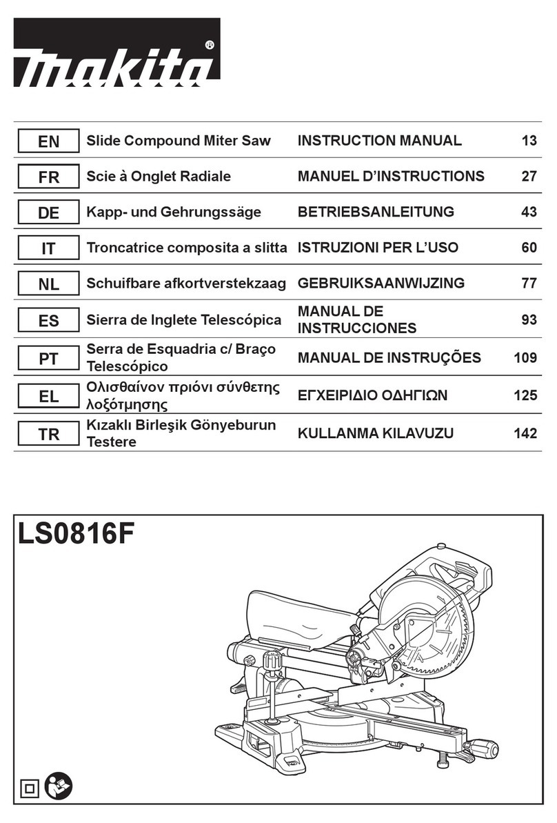 Makita LS0816F User manual Makita LS0816F User manual