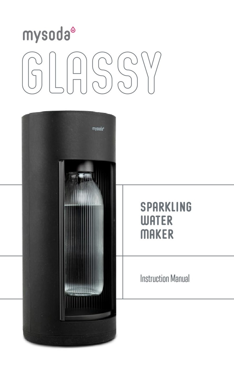 mysoda GLASSY User manual