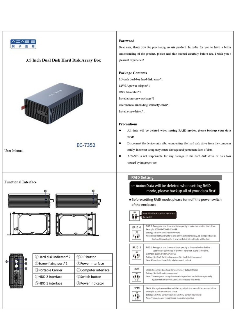 ACASIS EC-7352 user manual