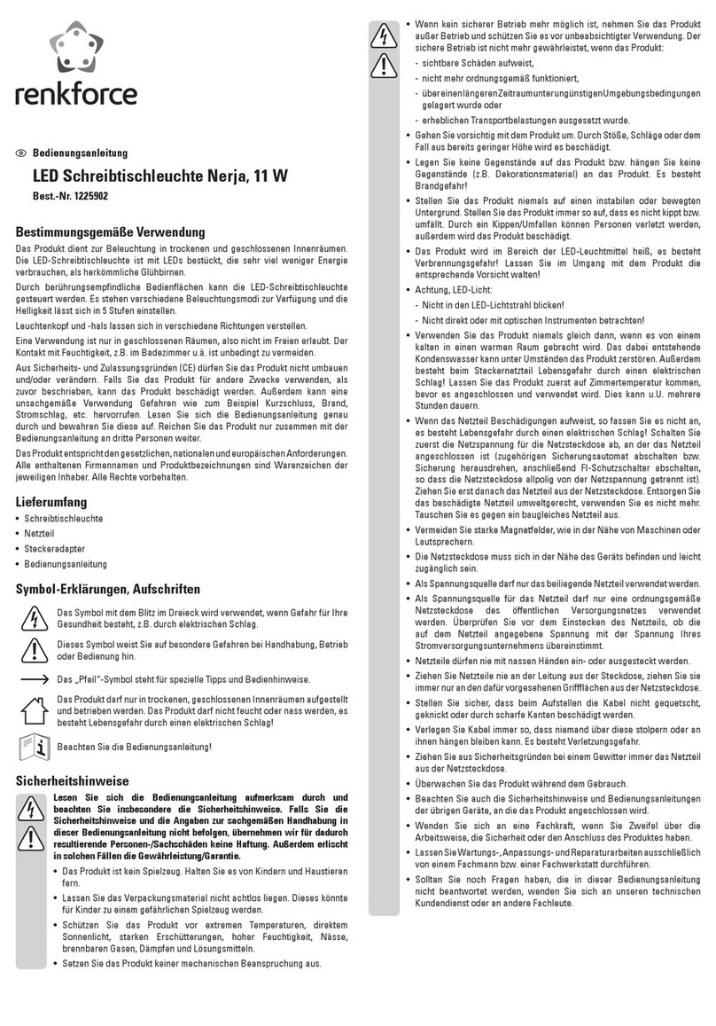 Renkforce Nerja operating instructions