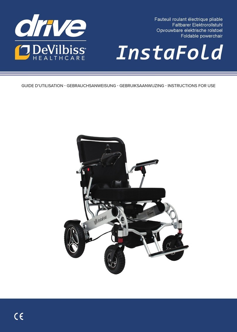 DeVilbiss drive InstaFold Instructions for use