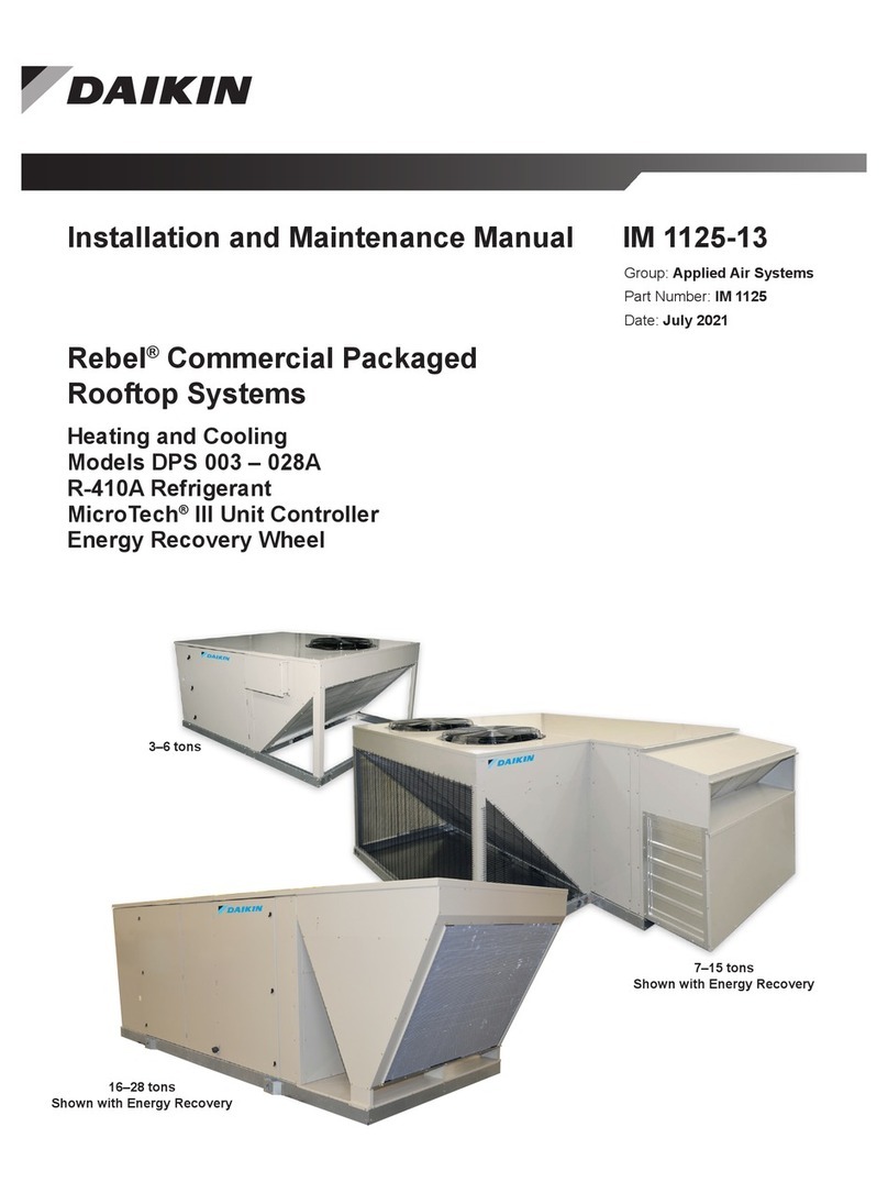 Daikin Rebel DPS Series Manual