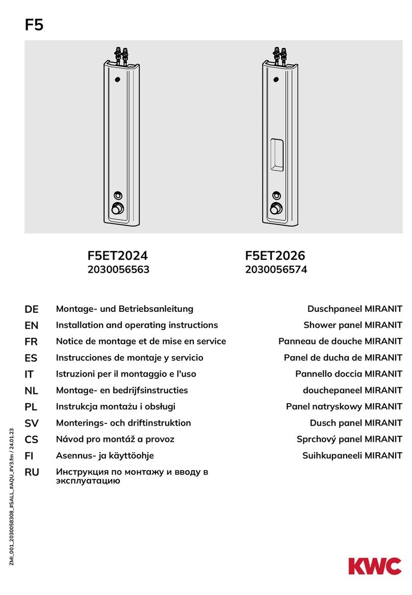KWC MIRANIT F5ET2024 User manual KWC MIRANIT F5ET2024 User manual