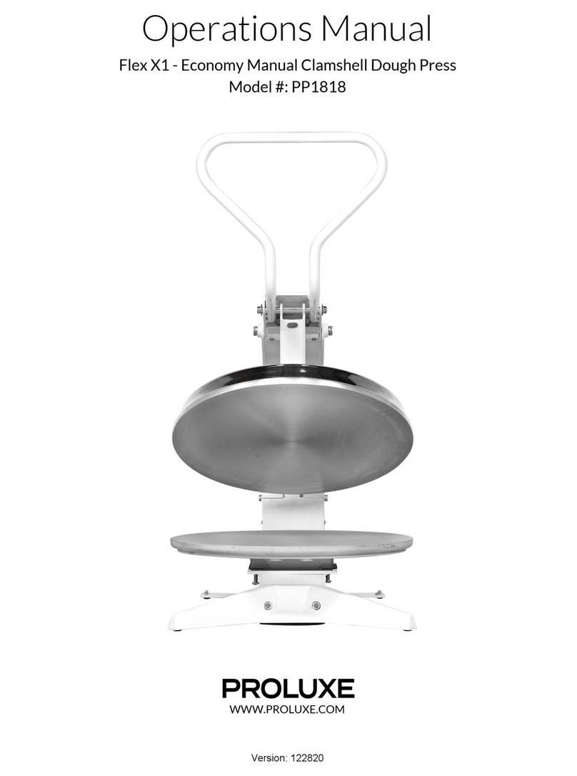 Proluxe Flex X1 Operation manual