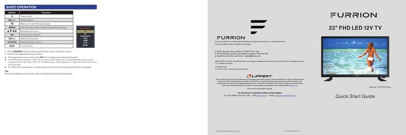 Furrion FDFD22A0A User manual