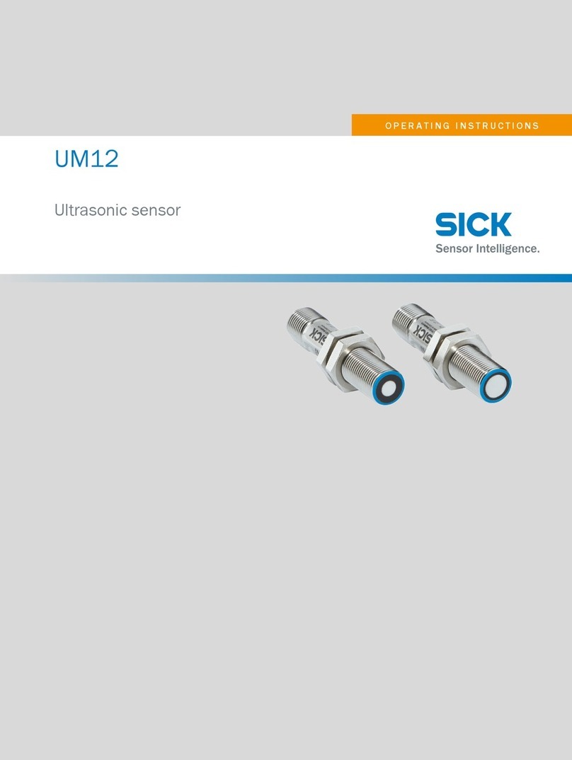 SICK UM12 Series User manual SICK UM12 Series User manual