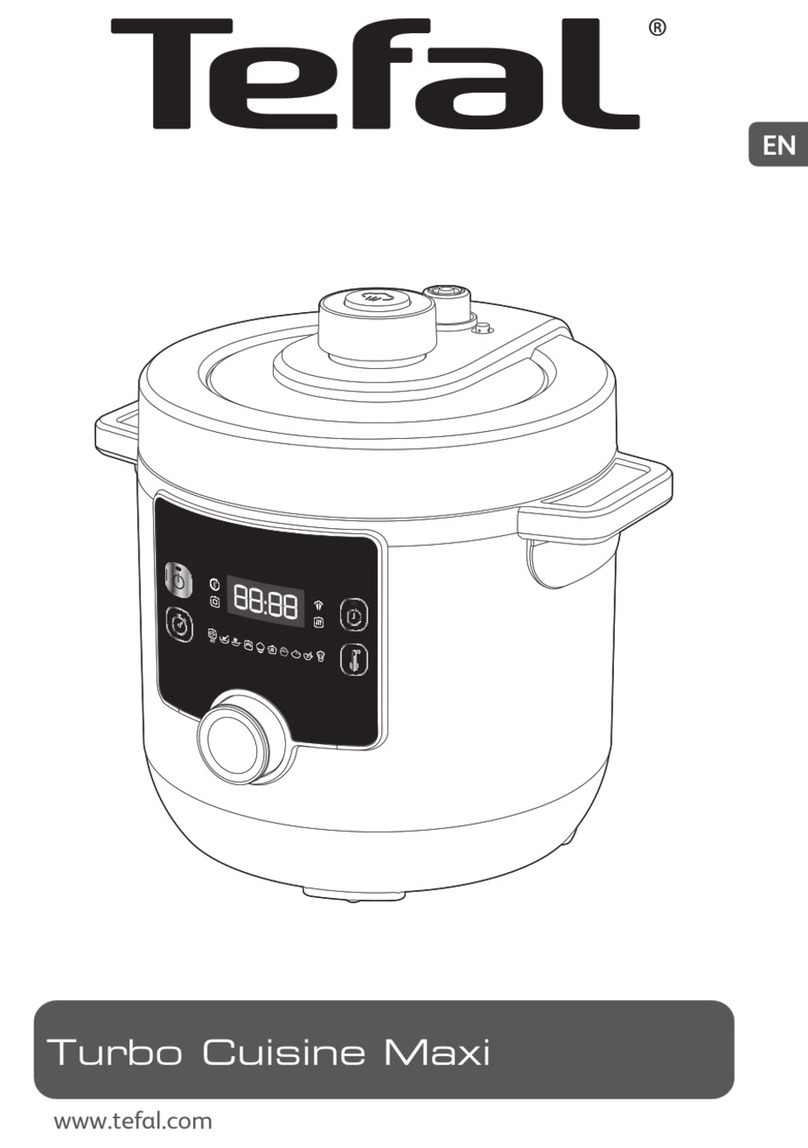 TEFAL Turbo Cuisine Maxi User manual