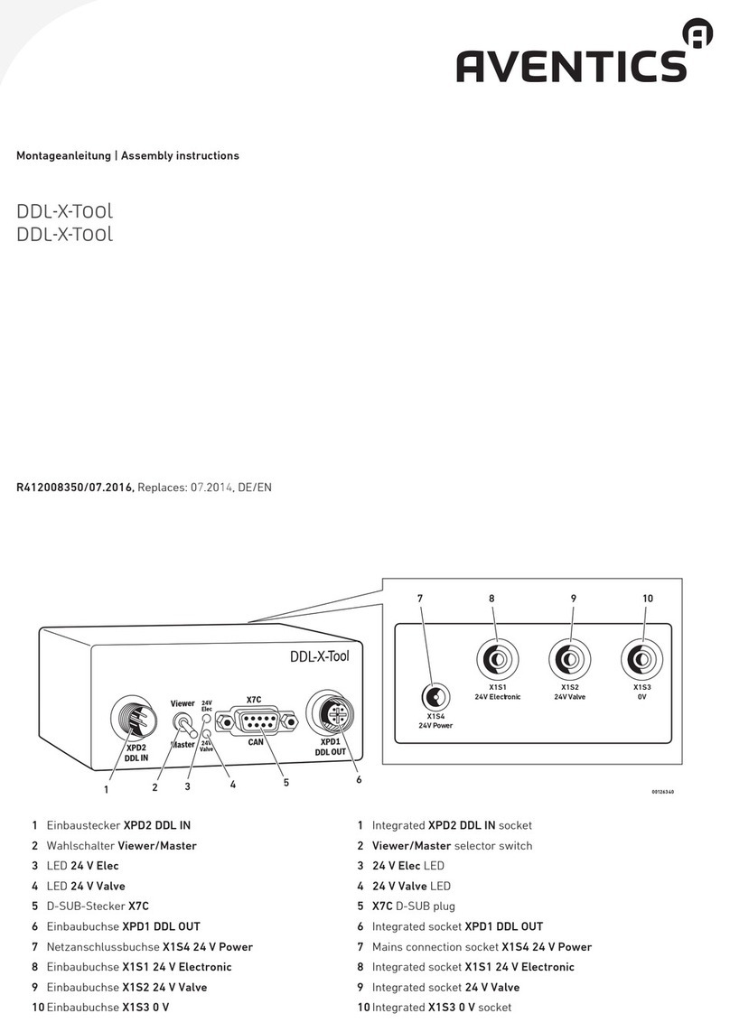 Aventics DDL-X-Tool User manual