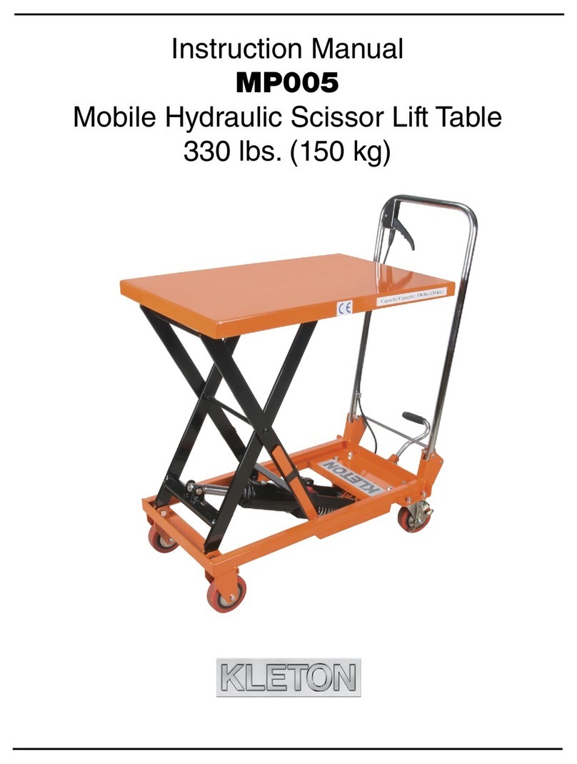 Kleton MP005 User manual