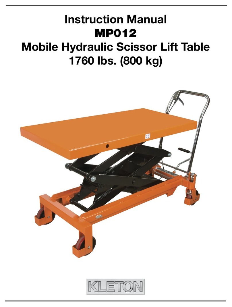 Kleton MP012 User manual