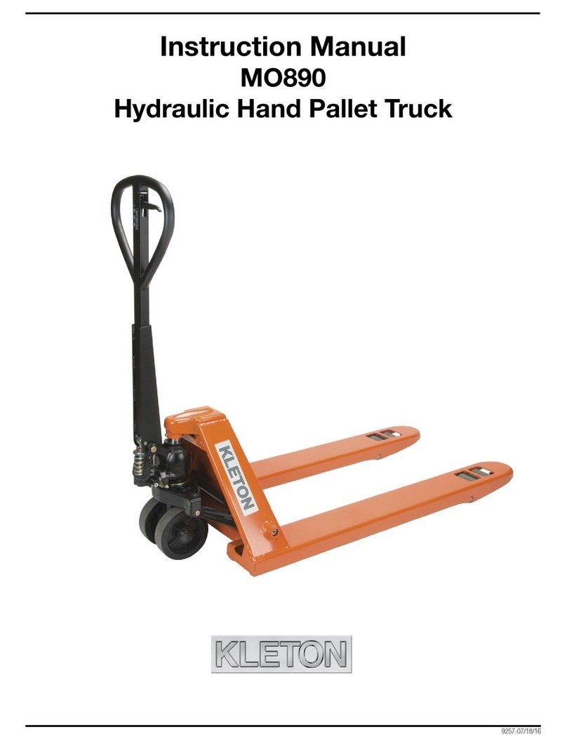 Kleton MO890 User manual