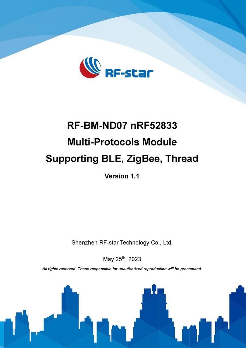 RF-Star RF-BM-ND07 User manual