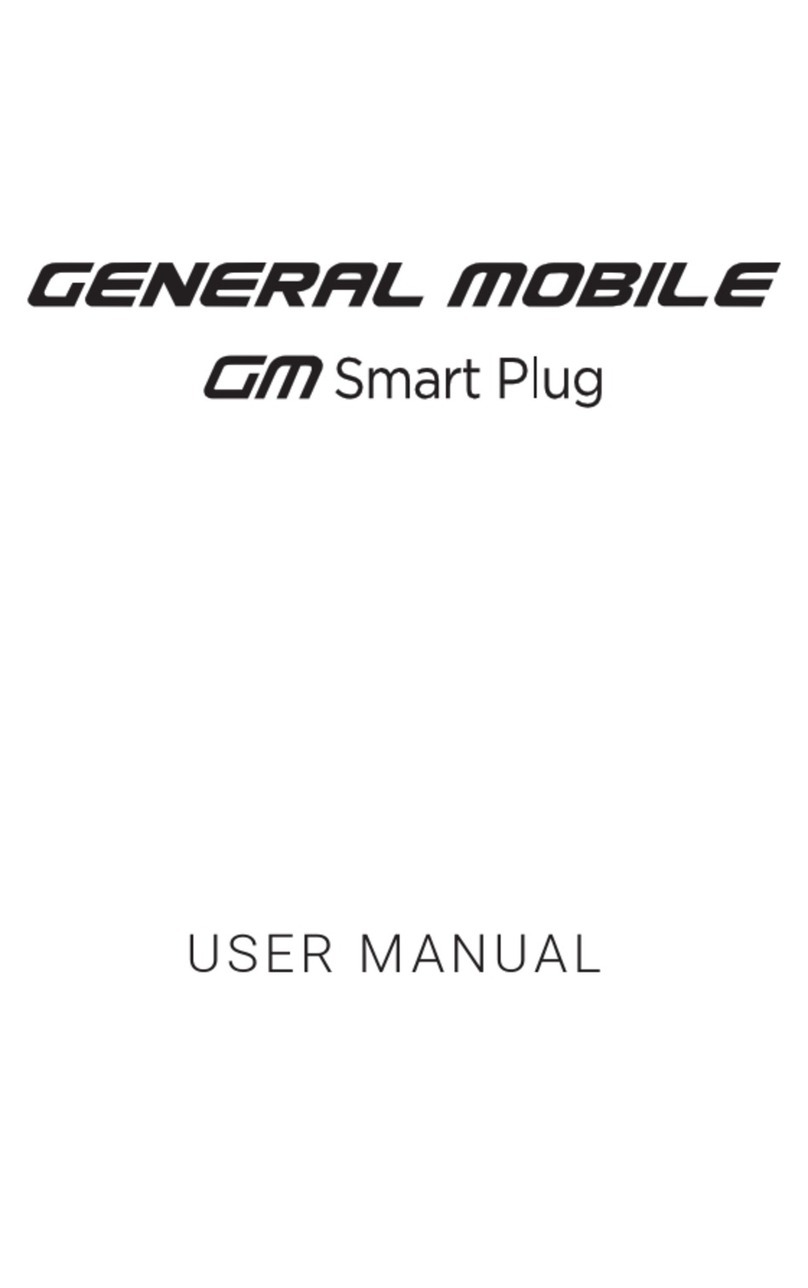 GENERAL MOBILE GM Smart Plug user manual