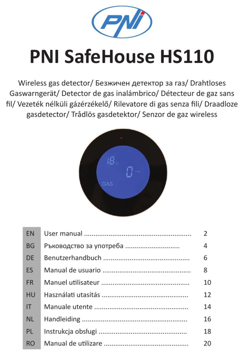 PNI SafeHouse HS110 user manual