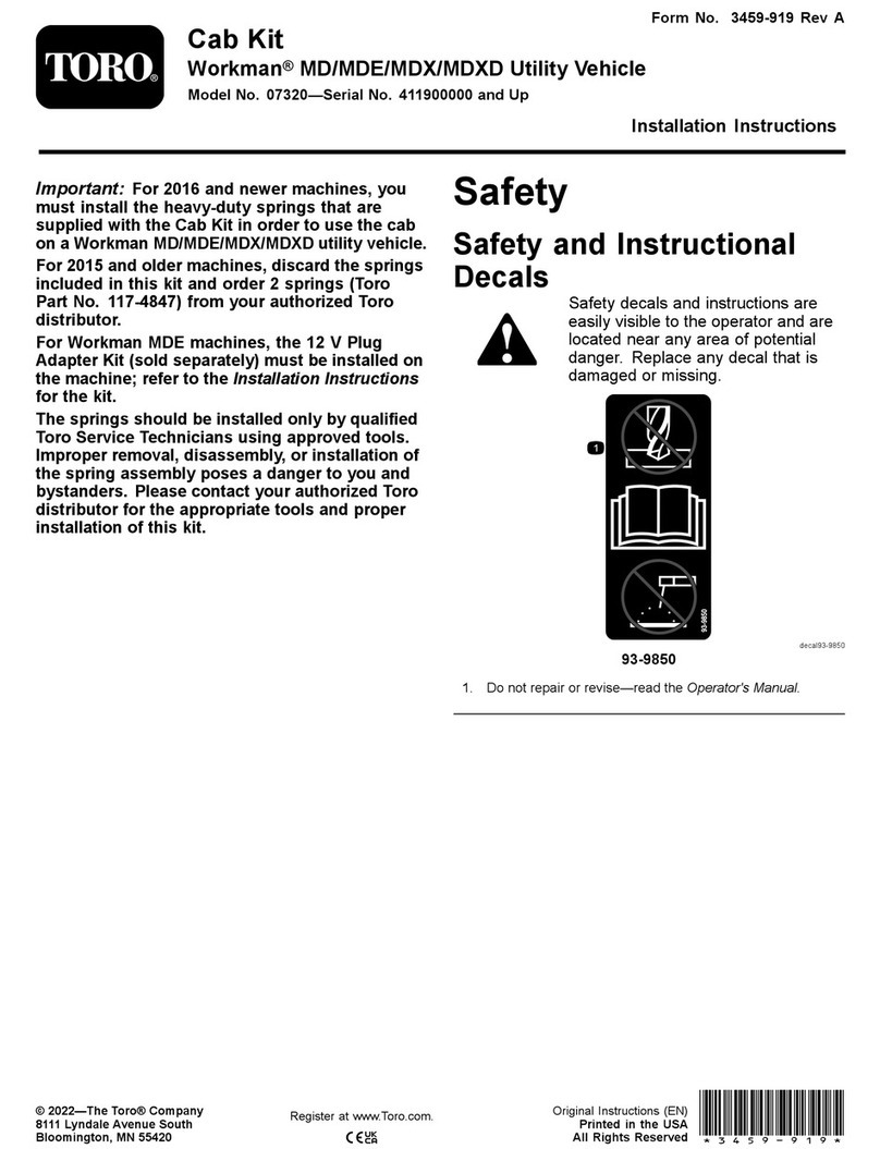 Toro 07320 User manual