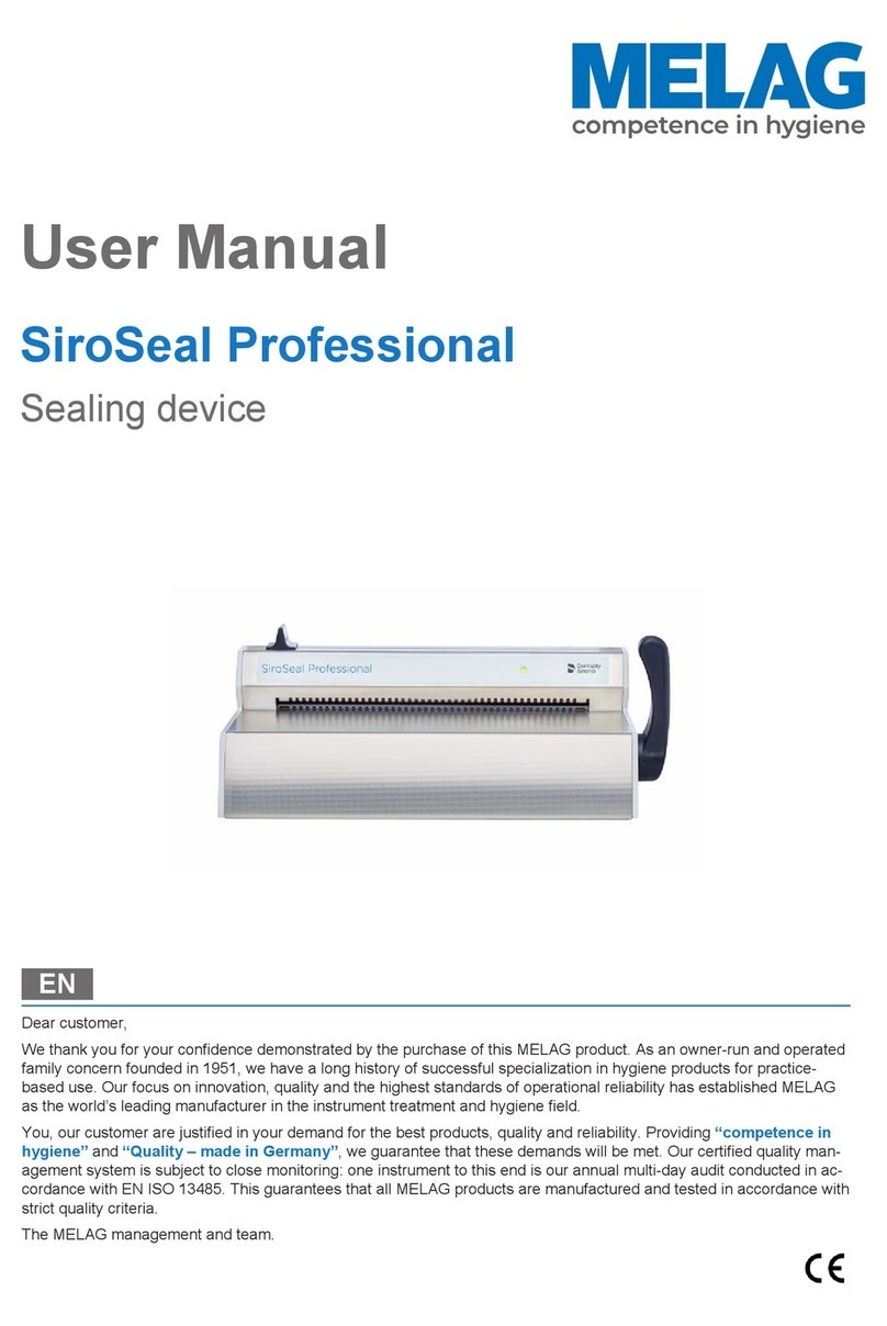 MELAG SiroSeal Professional user manual