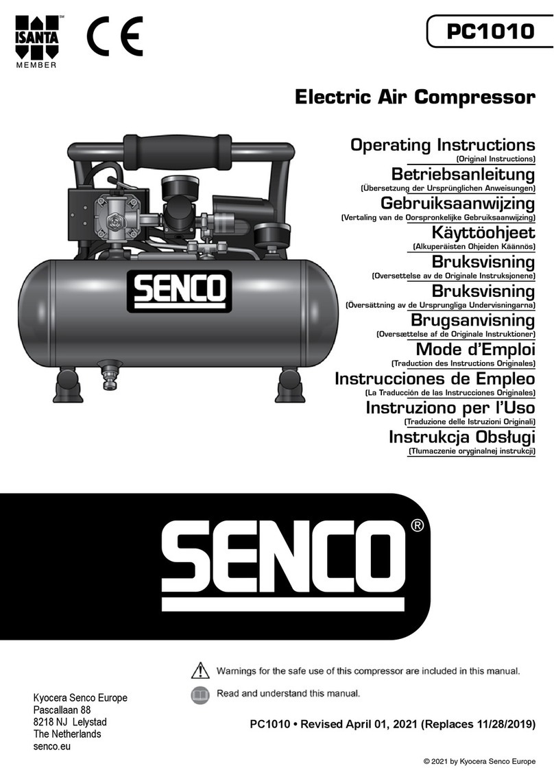 Senco PC 1010 User manual