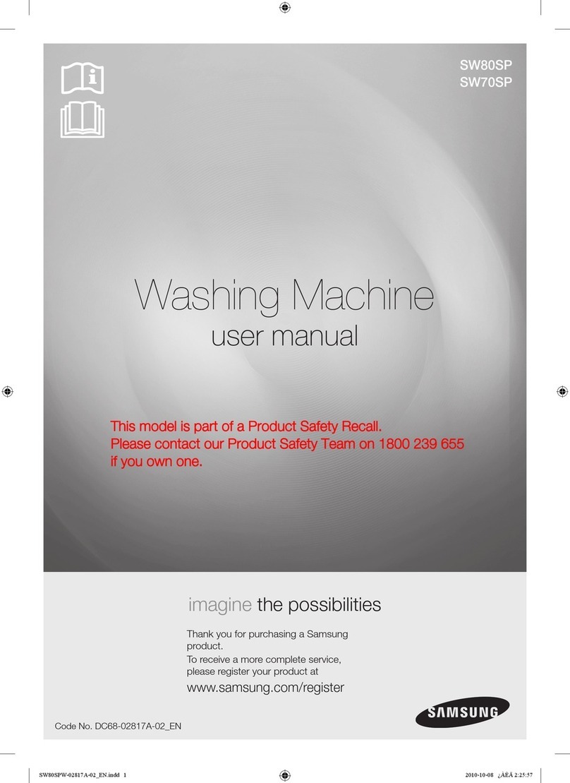 Samsung SW80SP user manual