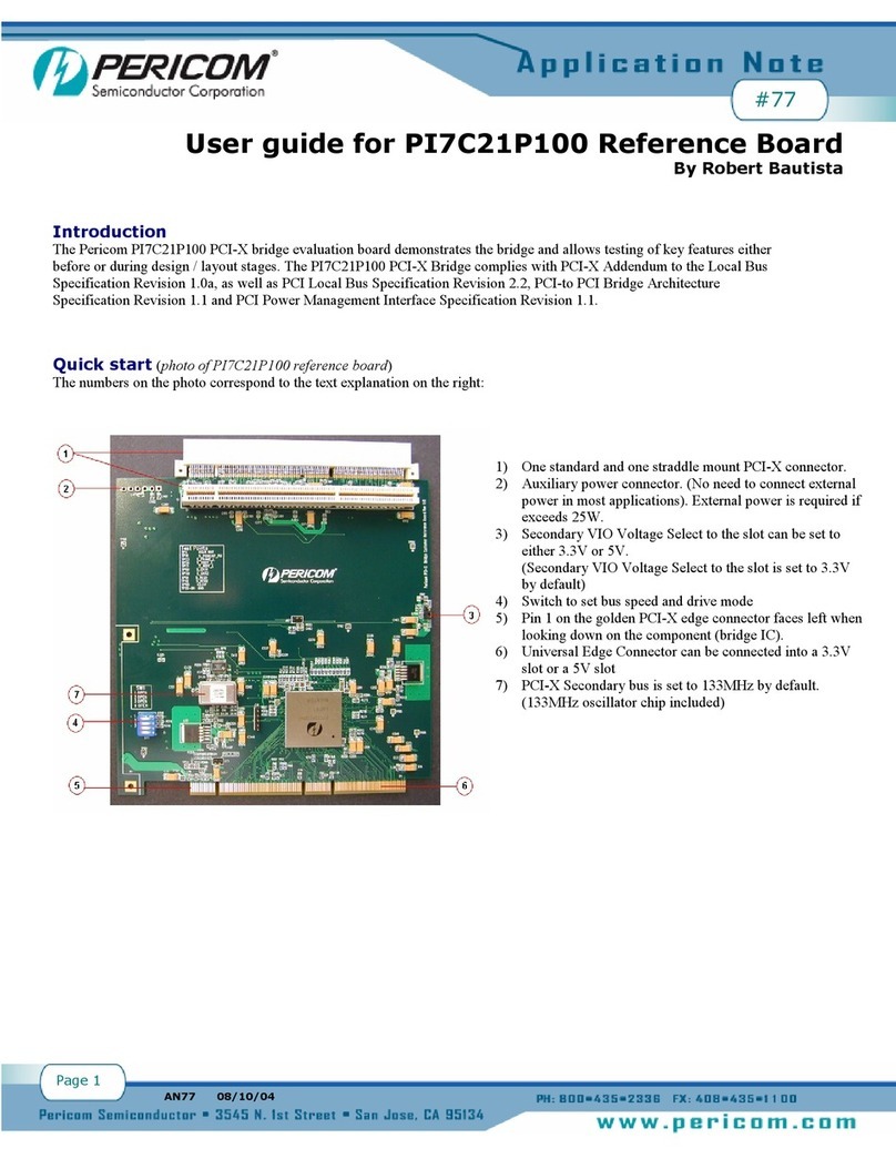 Pericom PI7C21P100 user guide