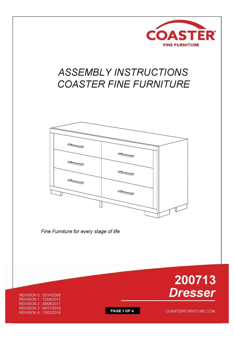 Coaster 200713 User manual