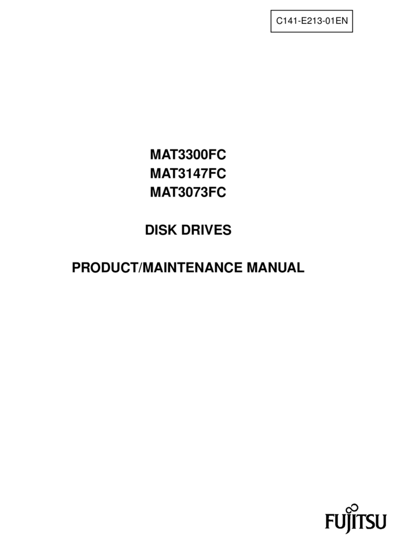 Fujitsu MAT3300FC User manual