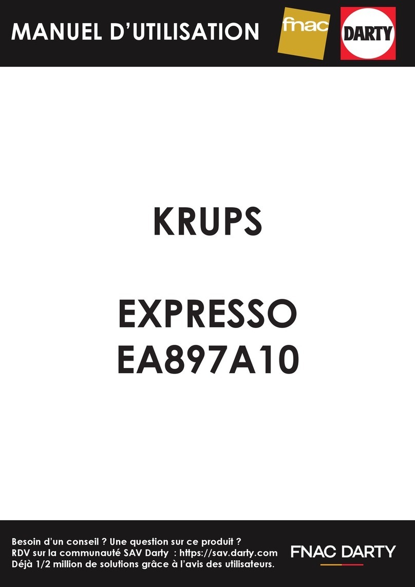 Krups EVIDENCE ECO-DESIGN EA897A10 User manual