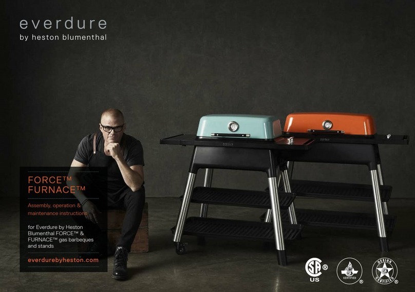 Heston Blumenthal everdure FORCE Installation instructions