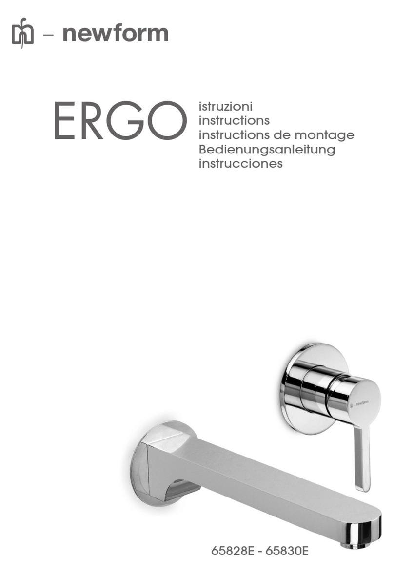 newform ERGO 65830E instructions