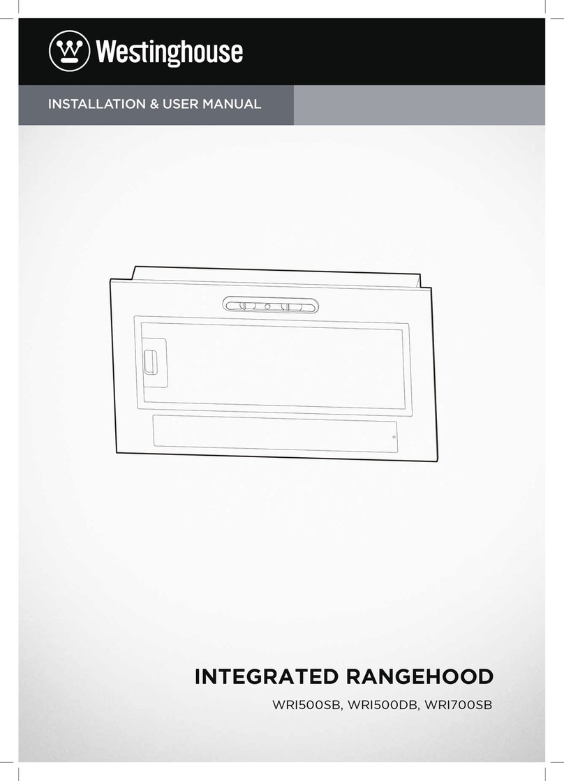Westinghouse WRI500DB Installation & user manual