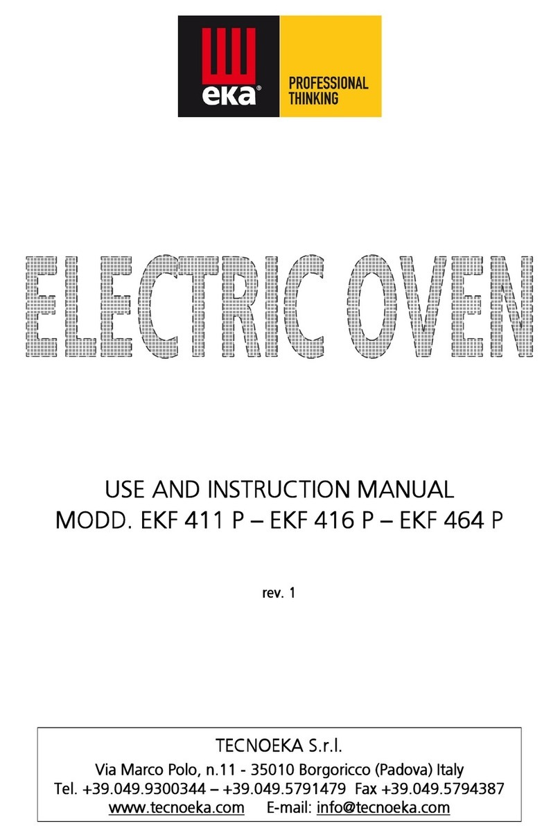TECNOEKA EKF 411P Use and instruction manual