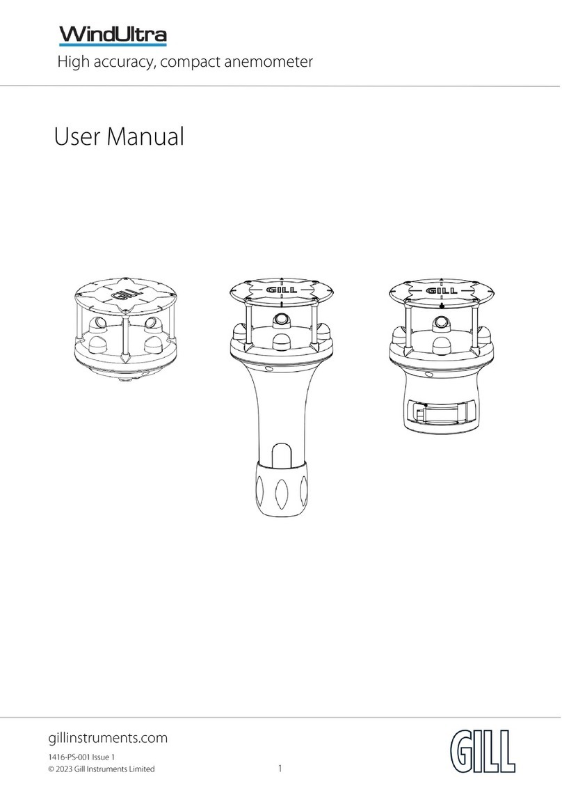 Gill WindUltra User manual Gill WindUltra User manual