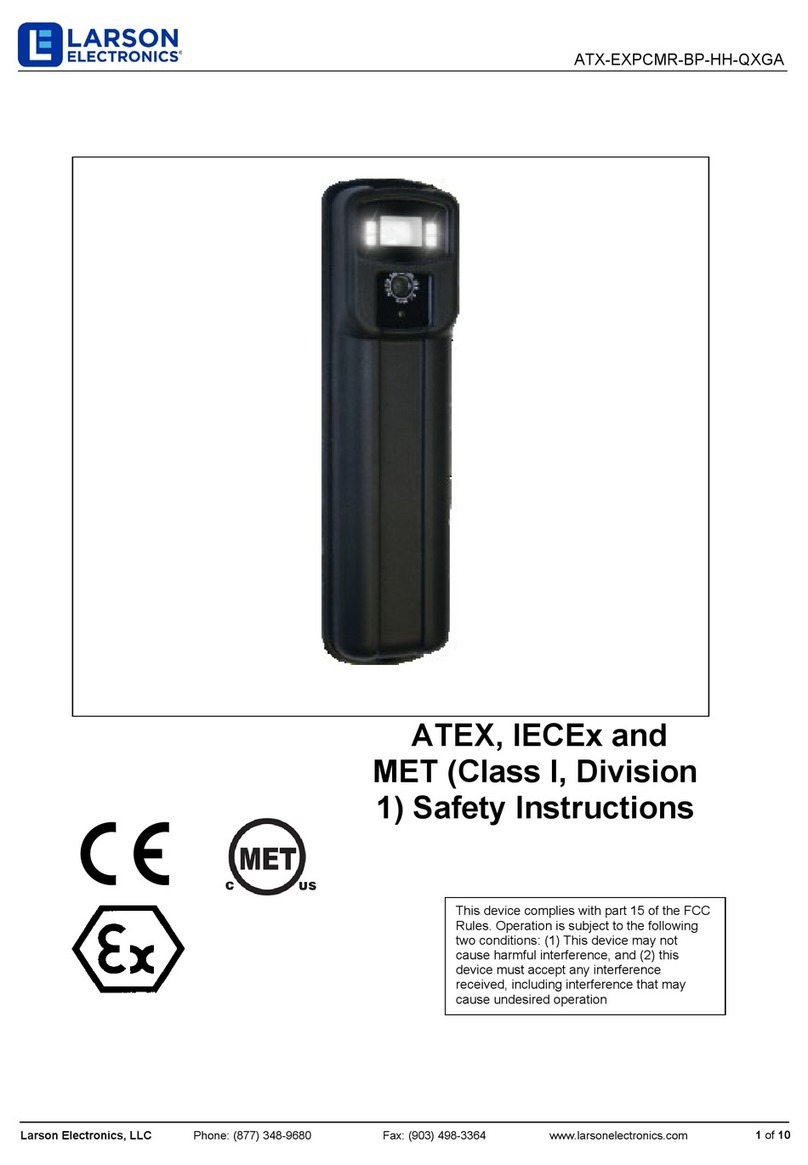 Larson Electronics ATX-EXPCMR-BP-HH-QXGA manual