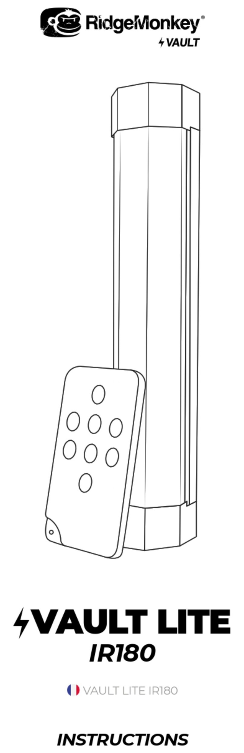 RidgeMonkey VAULT LITE IR180 User manual