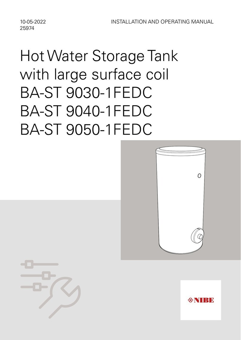 Nibe BA-ST 9030-1FEDC Installation and operating manual