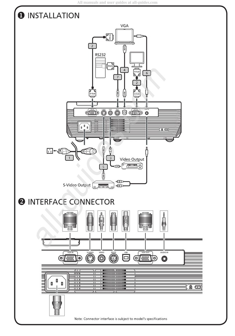 Acer X1160 Series User manual