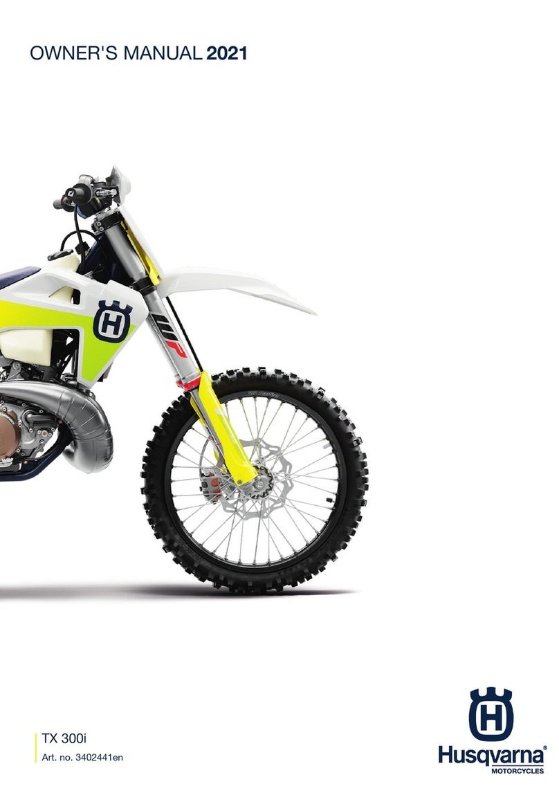 Husqvarna TX 300i 2021 User manual