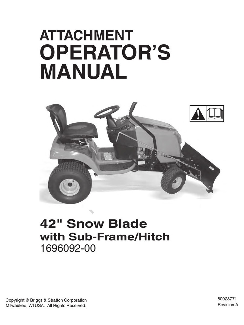 Briggs & Stratton 1696092-00 Operator's manual Briggs & Stratton 1696092-00 Operator's manual