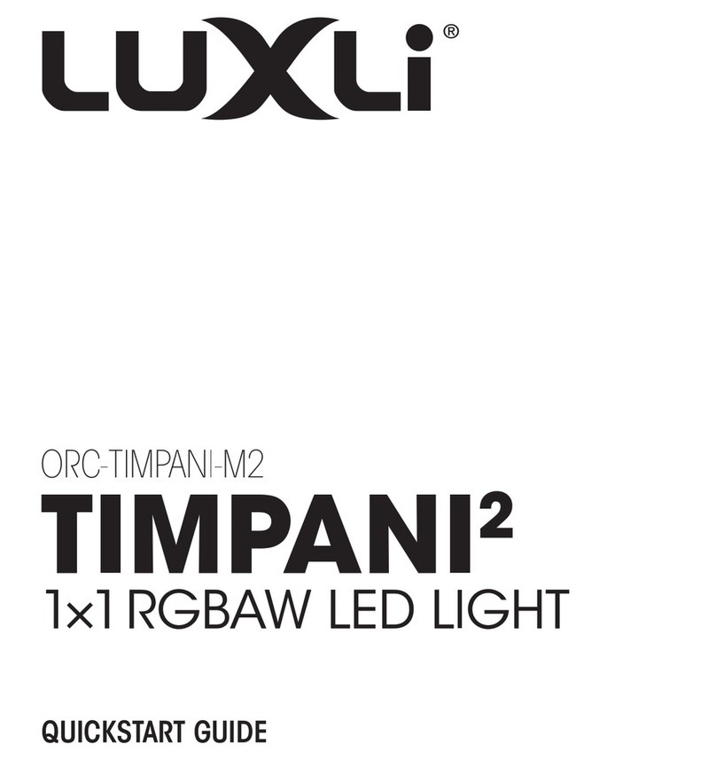 Luxli TIMPANI2 quick start guide