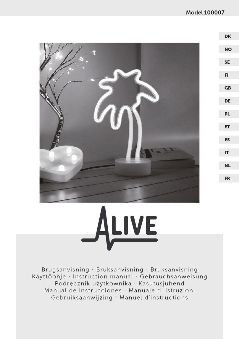 Schou ALIVE 100007 instruction manual