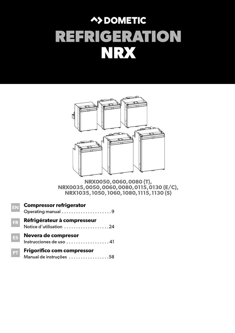Dometic NRX0050 operating manual Dometic NRX0050 operating manual