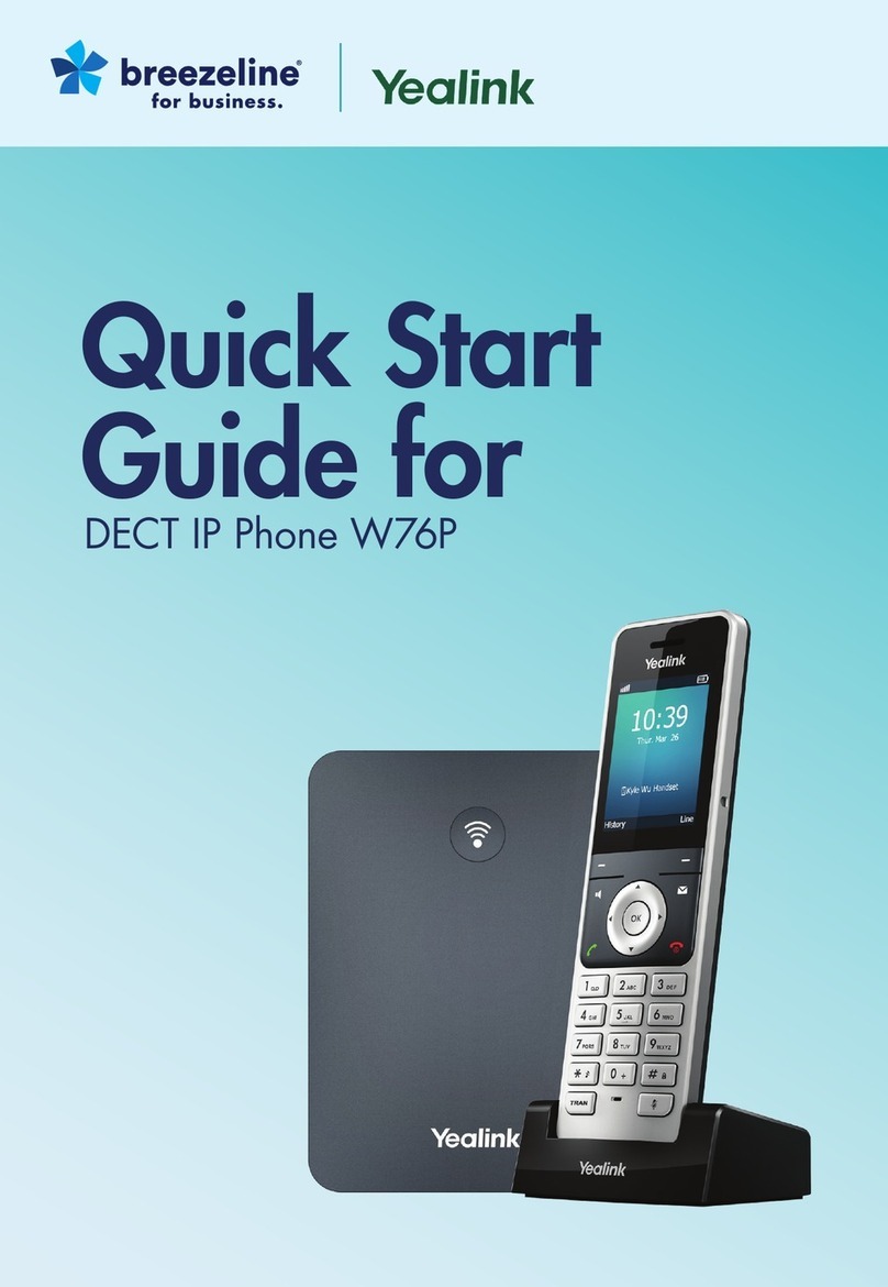 Yealink W76P User manual