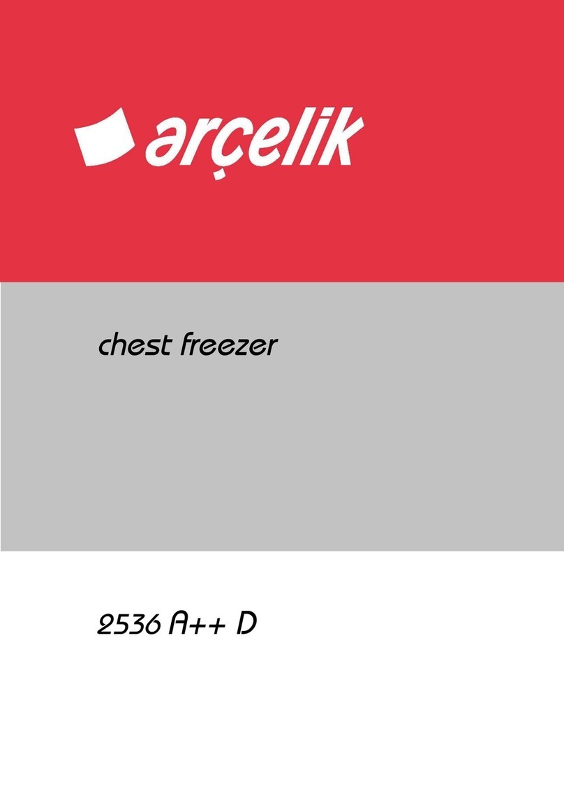 arcelik 2536 A++ D Instructions for use