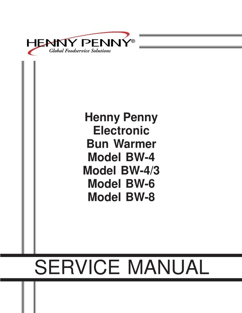 Henny Penny BW-4 User manual Henny Penny BW-4 User manual