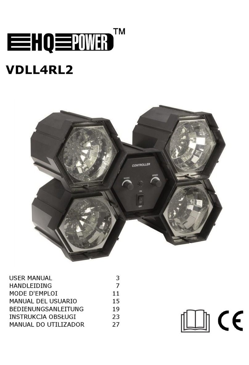 Velleman HQ POWER VDLL4RL2 user manual