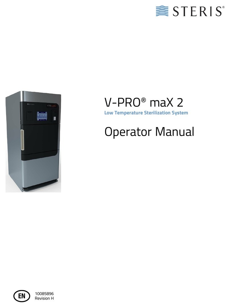 Steris V-PRO maX 2 Operator's manual