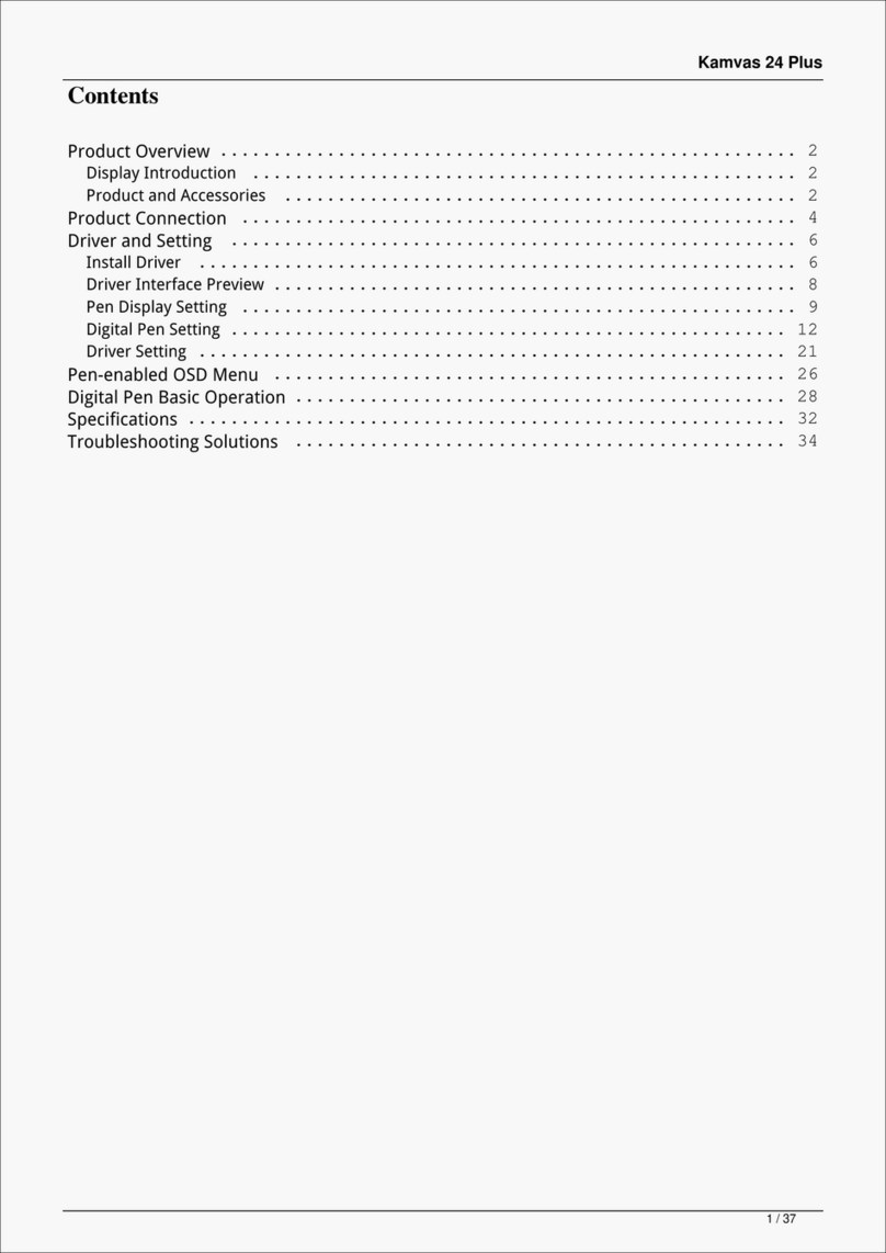 Huion Kamvas 24 Plus manual