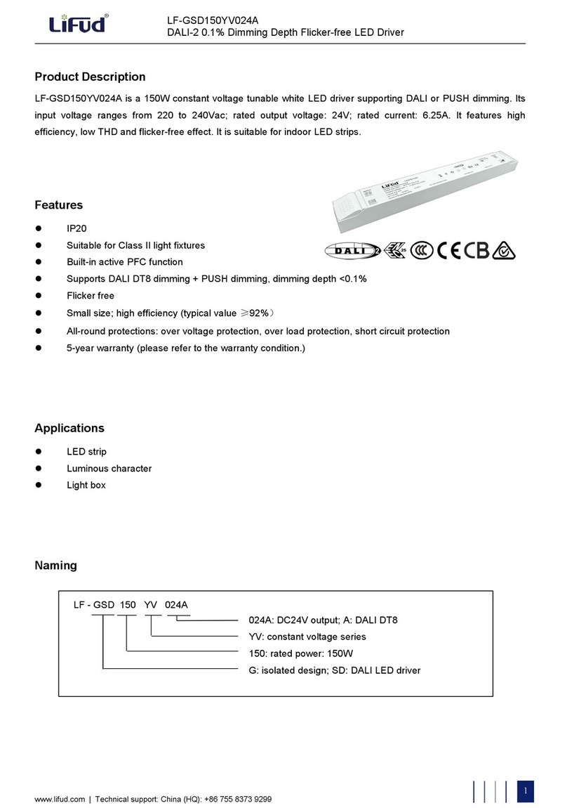 LiFud LF-GSD150YV024A quick start guide